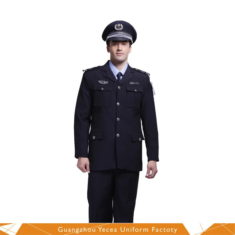 
Good quality fashion style uniform for security guard man workwear 