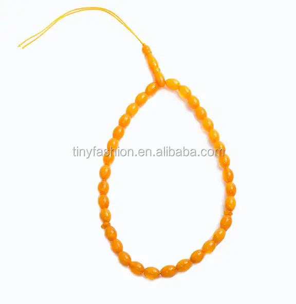 Muslim prayer beads bracelet rosary amber beads islamic tasbeeh