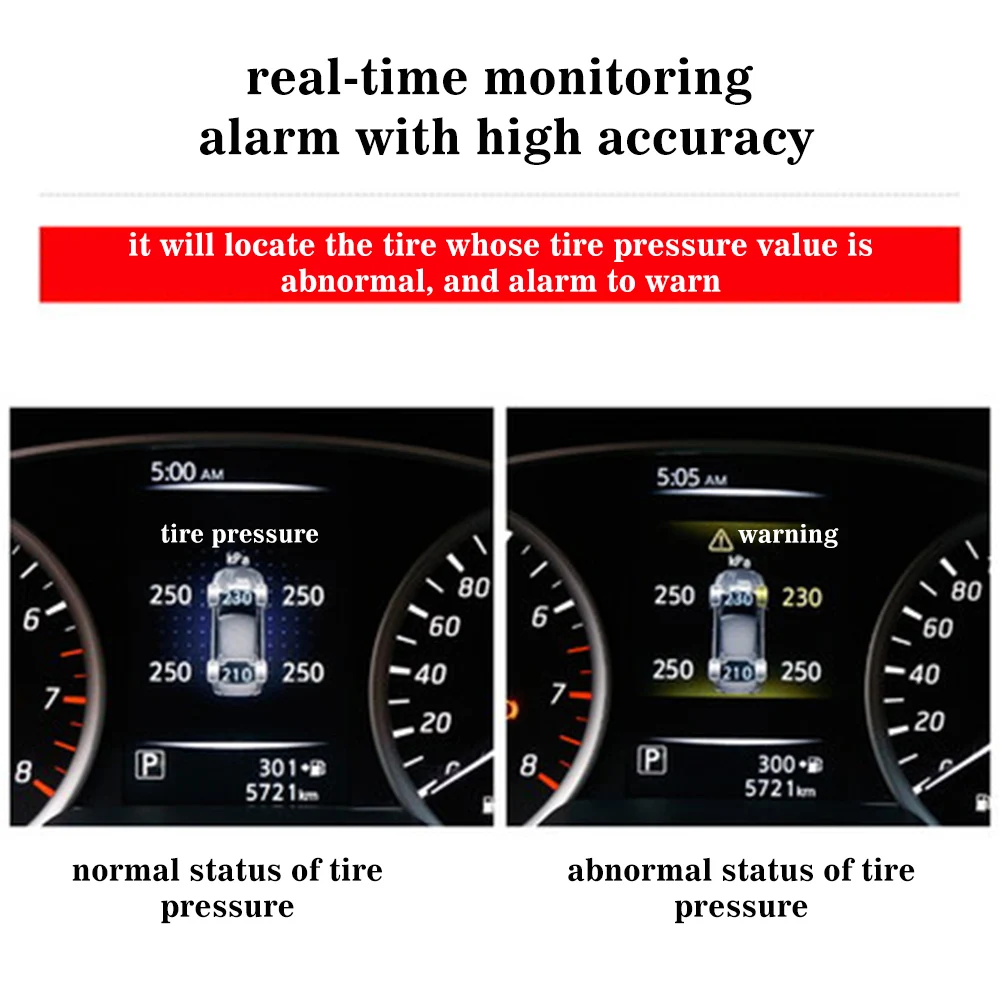 new Teana new X-trail new Tiida new Qashqai Kick Venucia T70 T70X OBD TPMS tire pressure monitoringa system( internal sensor)
