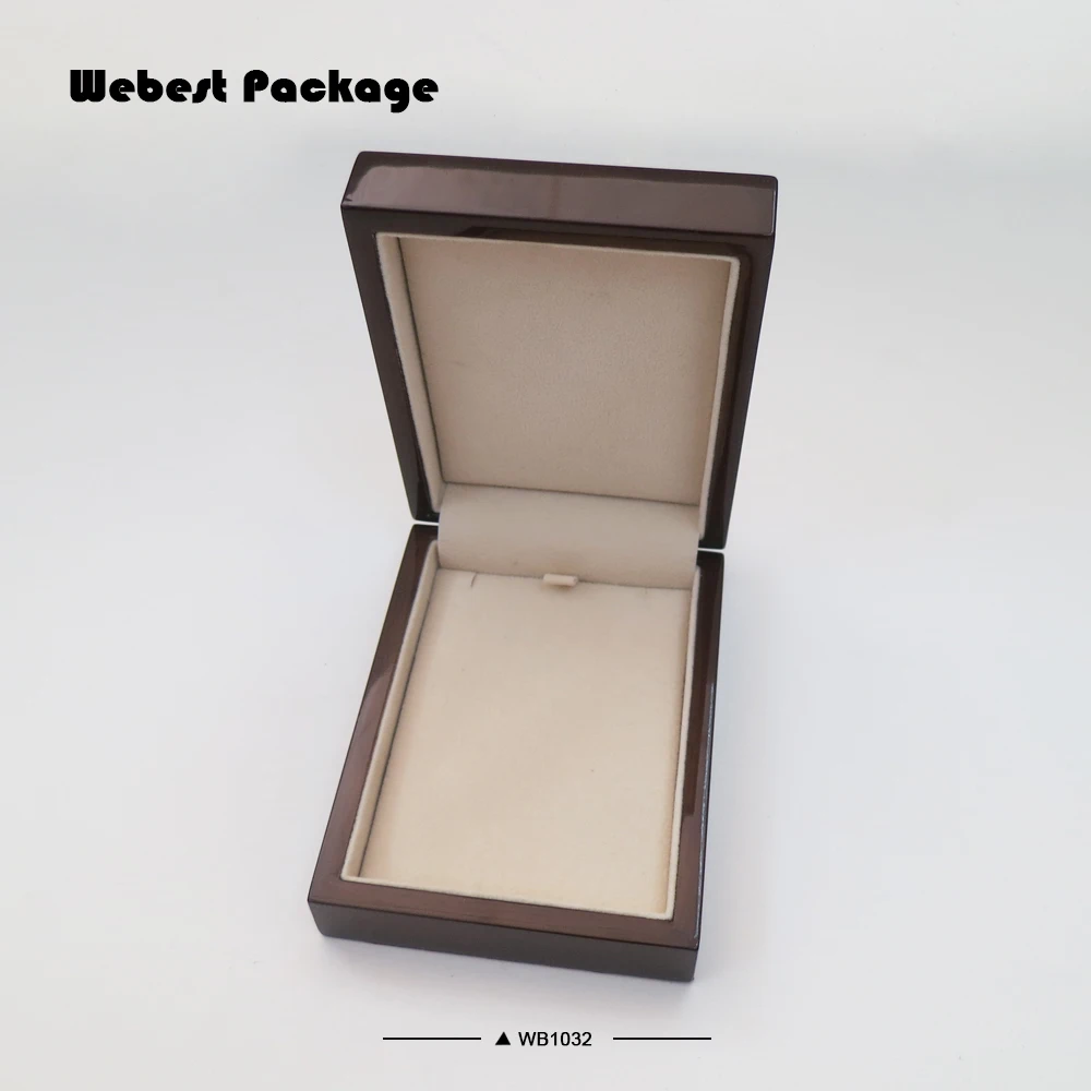 Webest fashion ring earring pendant bangle necklace wooden jewelry packaging box wholesale