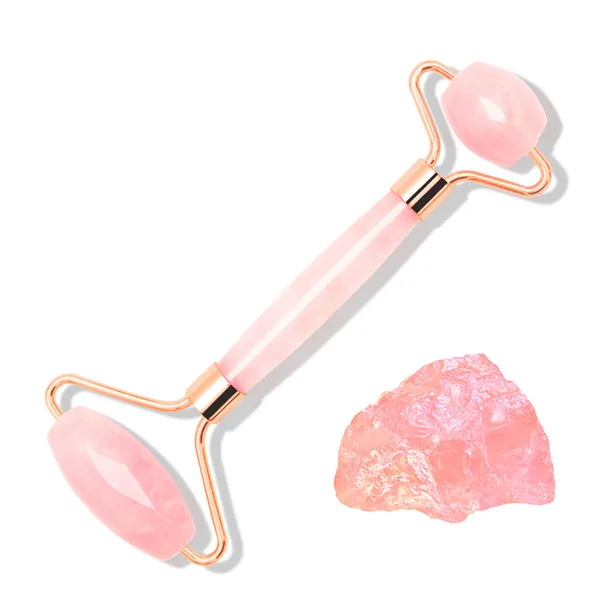 100% natrual Amazon rose quartz roller jade roller Sephora anti aging jade roller noise free