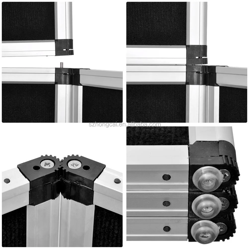 Складной экран алюминиевый фон дисплей доска