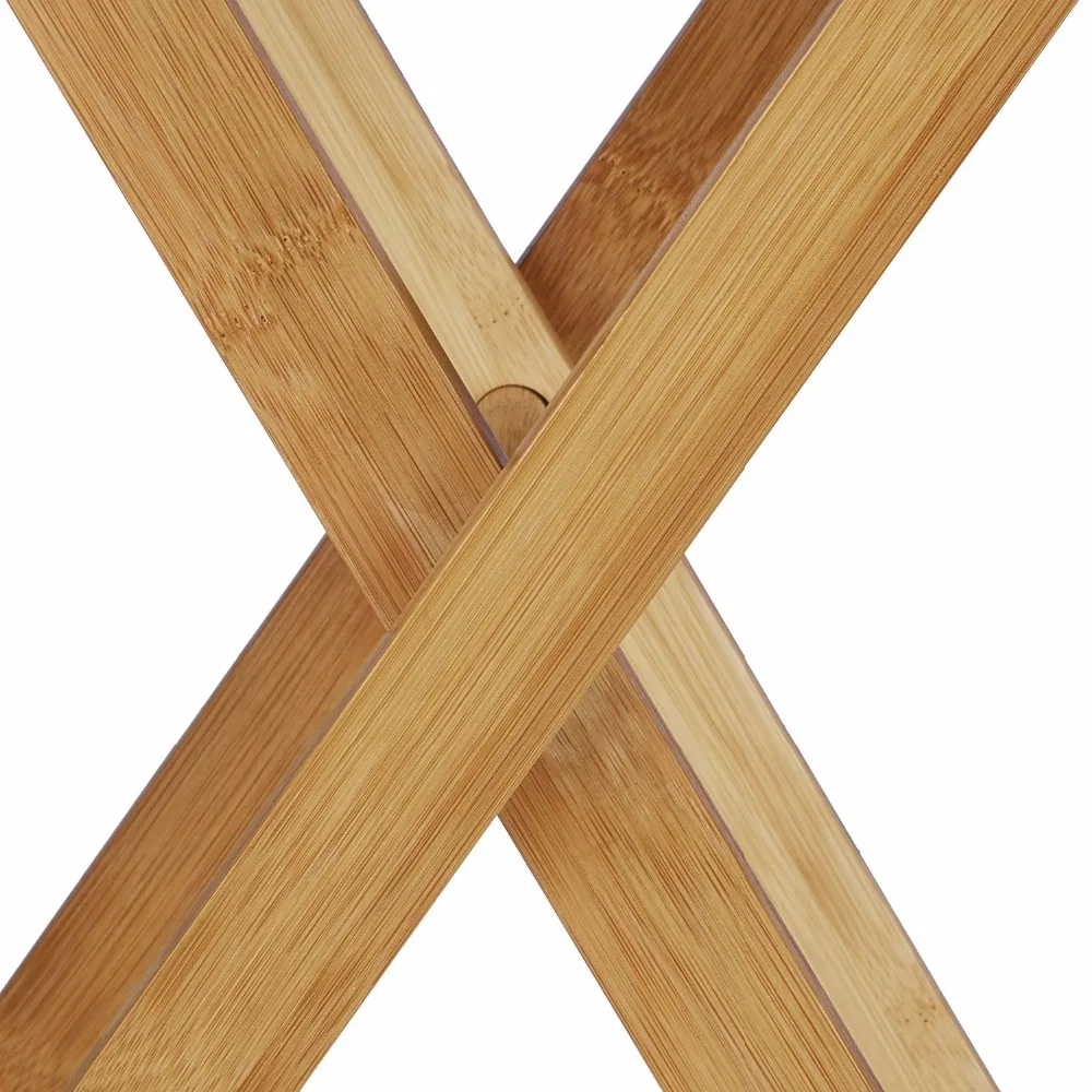 Оптовая продажа деревянный складной стол естественного цвета для украшения сада