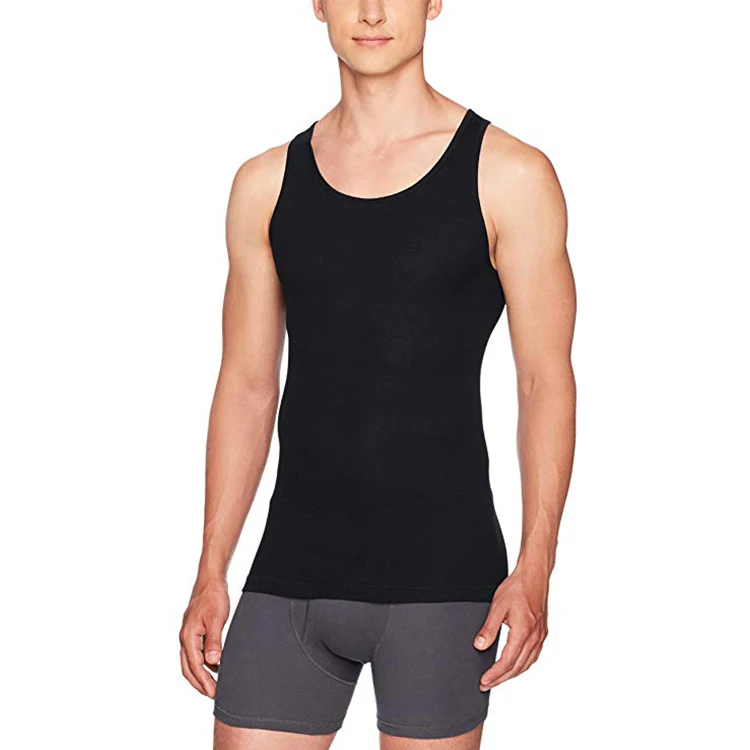 
Custom Breathable Cotton Sports Wholesale Gym Tank Tops vest men 