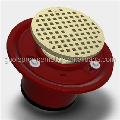GPMC Adjustable Floor Drain With Perforated Grate
