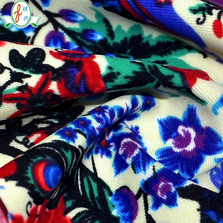 Polyamide Elastane Custom Digital Floral Print Swimsuit Fabric
