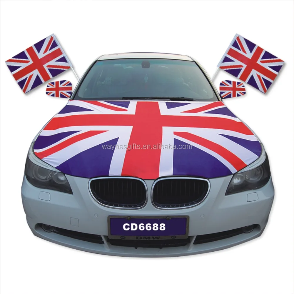 Polyester United Kingdom Country Flags Authentic Iconic Design for Showcasing National Pride