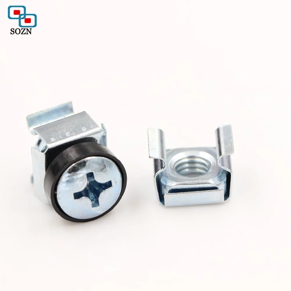 zinc steel square cage nut lock nut