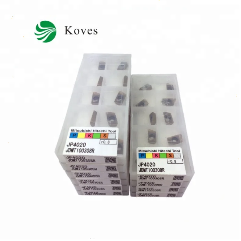Твердосплавная фрезерная вставка JDMT100308R JP4020 Hitachi + cnc + вставка JDMT