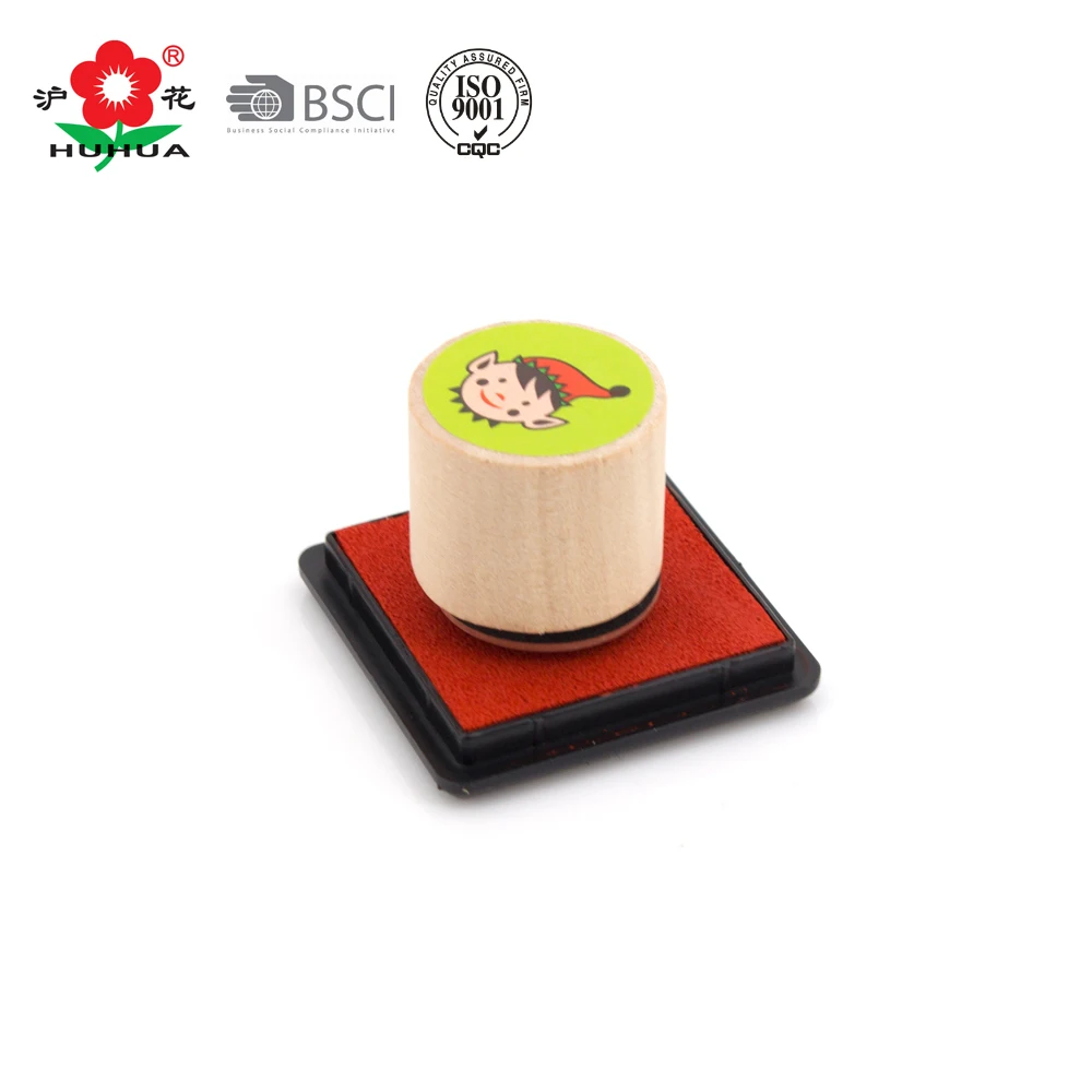Wooden Rubber Stamp Set For Children