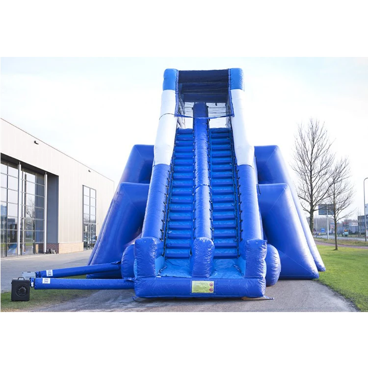 Custom Logo Printed playground Inflatable Outdoor Water Park Slides