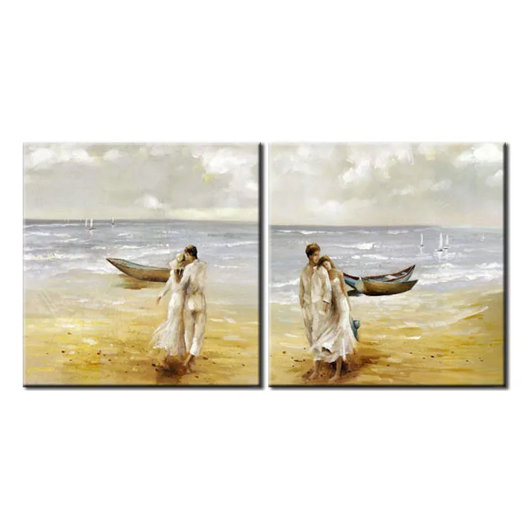 Высококачественная масляная живопись Пейзажа для гостиной, картины на холсте, настенное искусство