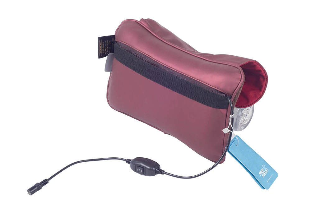 Simple Design Multipurpose Sleeping Electronic Heated Balanced Car Home Back Massage Pillow Wholesale