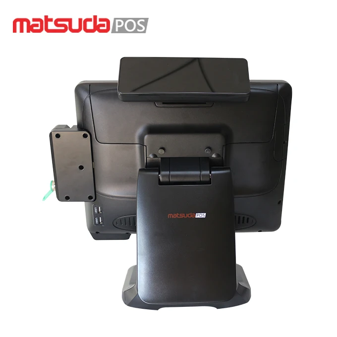 15 дюймов 10 точек емкостный сенсорный экран все в одном pos машина pos компьютером, pos терминал