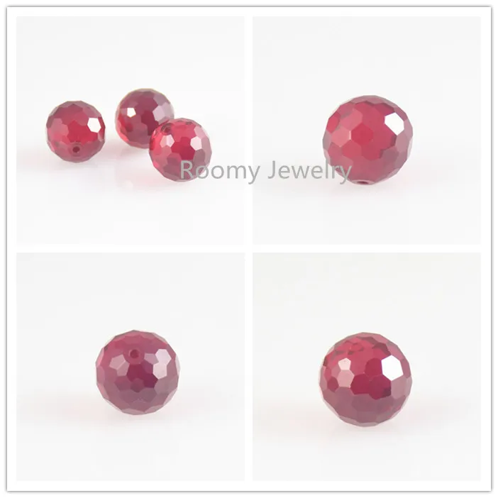 colored faceted briolette water drops jewelry making glass beads