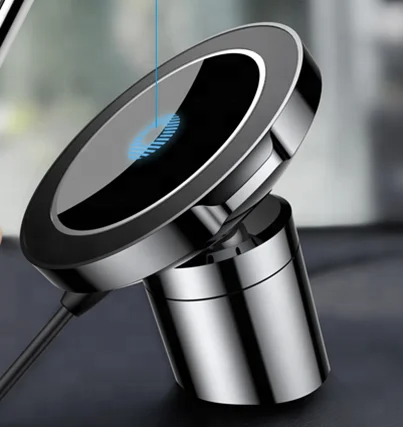 
2018 induction Novelty magnetic wireless phone charger receiver qi for mobile phone 