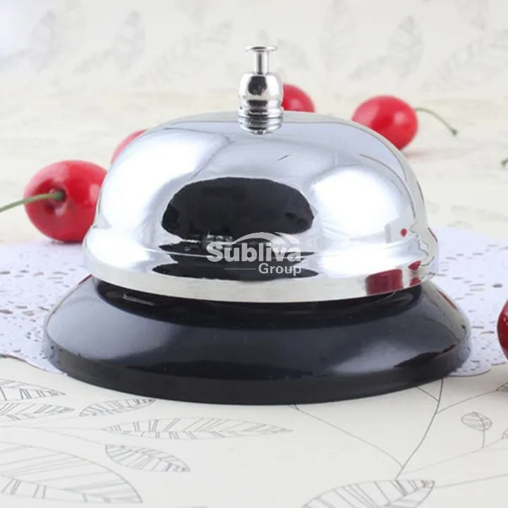 Metal Colorful Kitchen Restaurant Bar Service Bell, Desk Bell, Table Bell  Dinner Table Bell