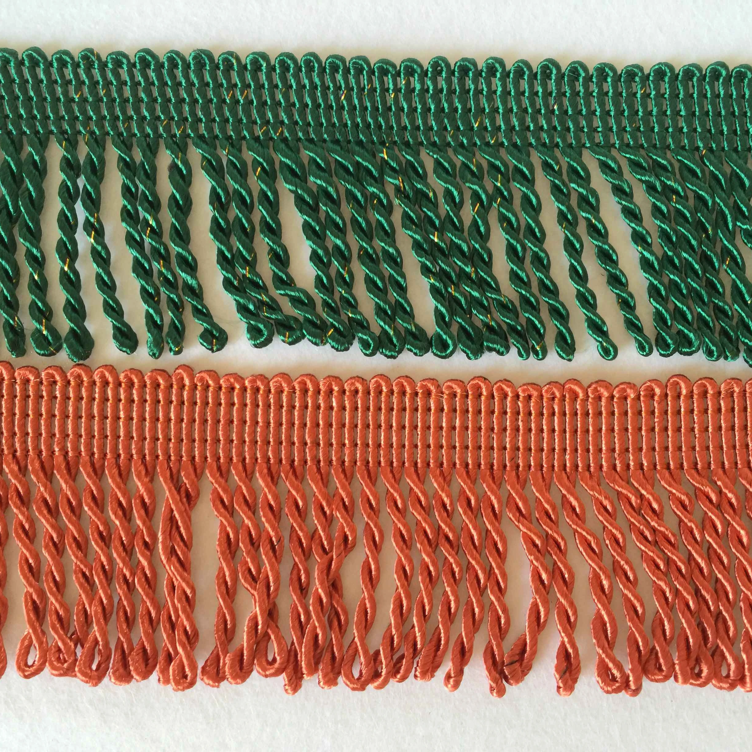 Оптовая продажа, декоративная бахрома для занавески 6 см