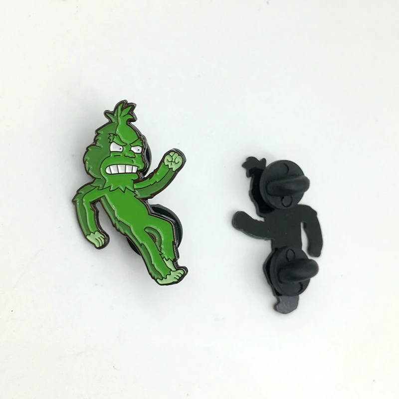 Модные персонализированные золотые булавки для отворотов самолета/самолета 3D металлические бейджи с медным покрытием