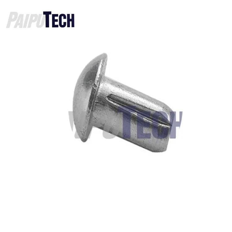 DIN 1476 Stainless Steel Grooved Pin with Round Head