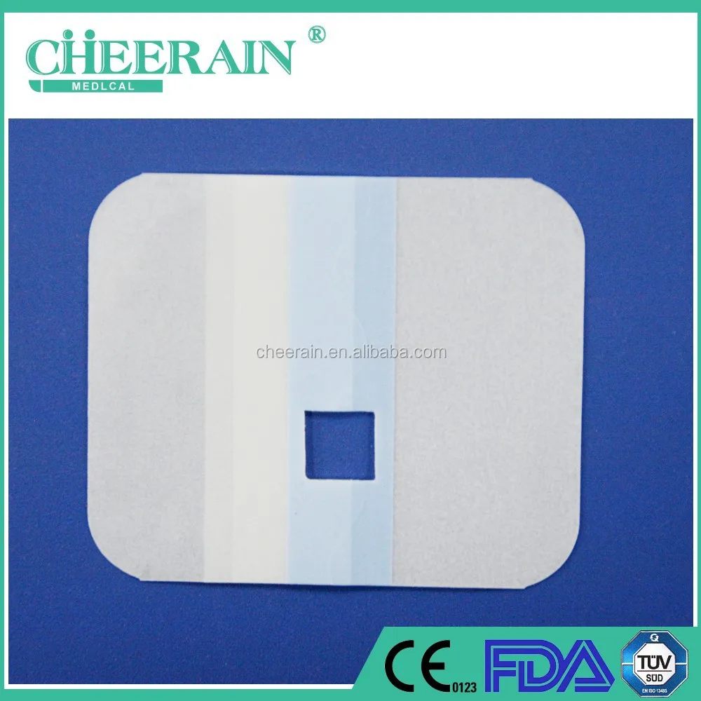 Waterproof Wound Transparent Film Pad Machine Cannula Medical Fixation Iv Dressing