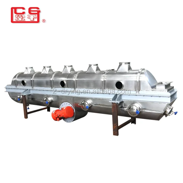 SALT FLUID BED DRYER HORIZONTAL FLUID BED DRYER DRYING MACHINE