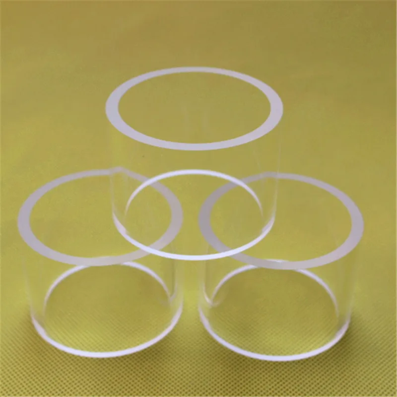 Quartz protector tube for candles