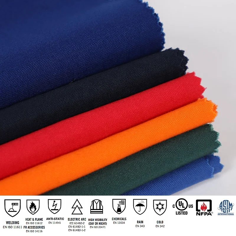
good shrinkage flame retardant fr twill for pants ,jacket ,coverall UL certificated 
