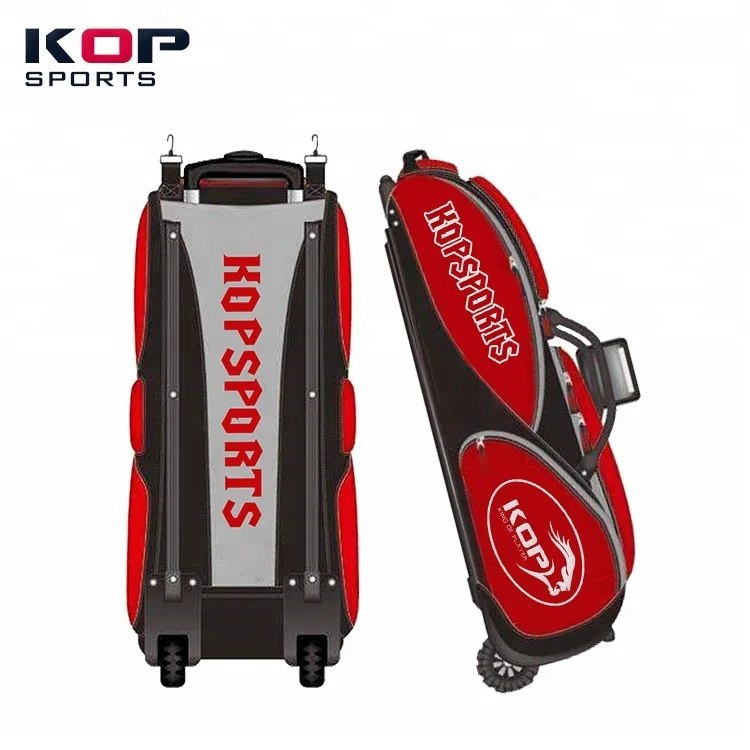 2021 KOP SPORTS Multifunction Customized Waterproof Wheeled Baseball Bag With Shoe Compartment