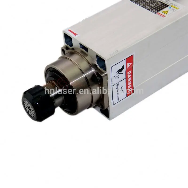 high precision 6kw air cooling spindle with Collect ER32 for CNC router