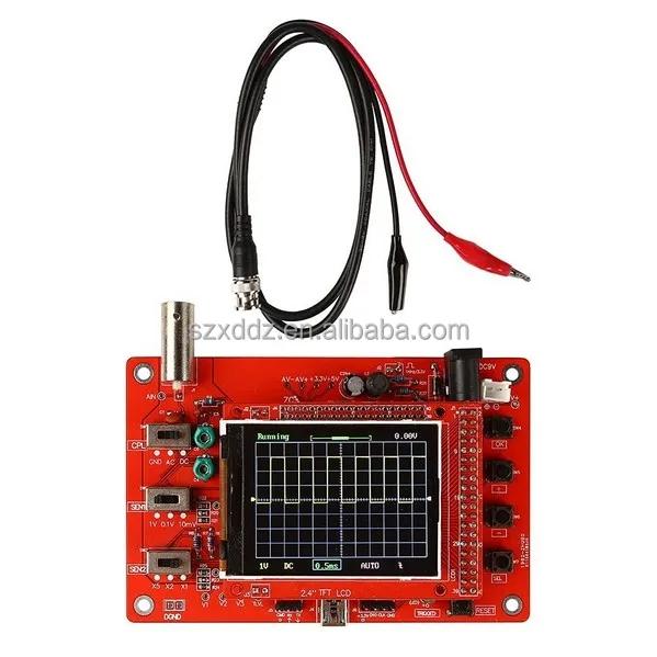 
DSO138 Soldered Pocket-size Digital Hand Oscilloscope Kit DIY Parts Electronic 