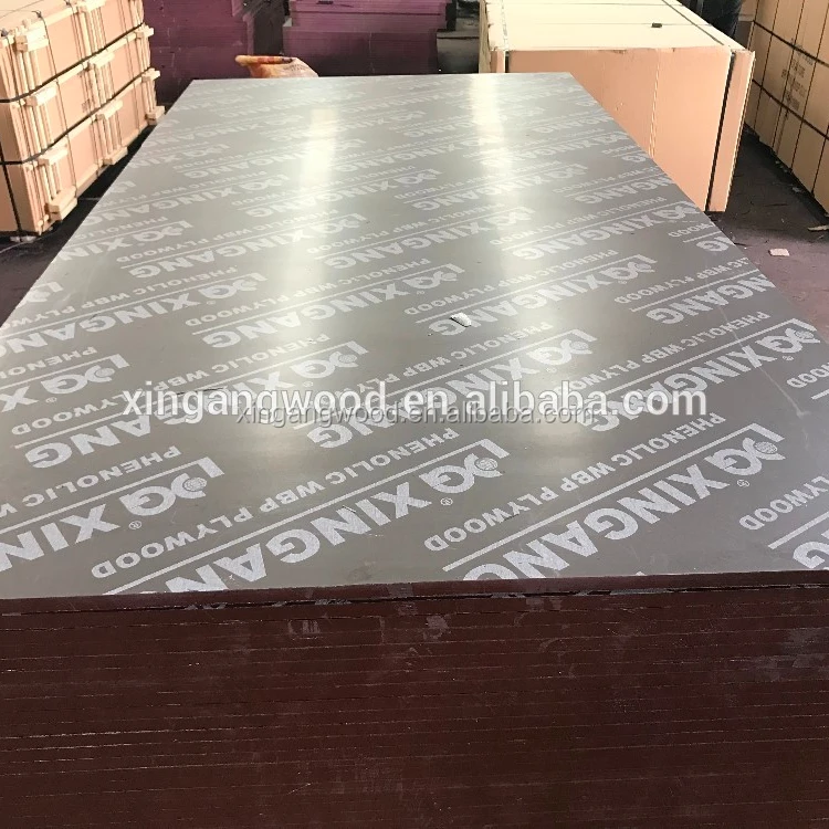 18mm brown film faced plywood phenolic film faced plywood marine plywood