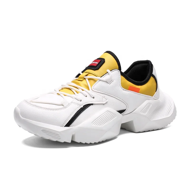 
Trend breathable white sneakers running shoes for men casual dad sport shoes 