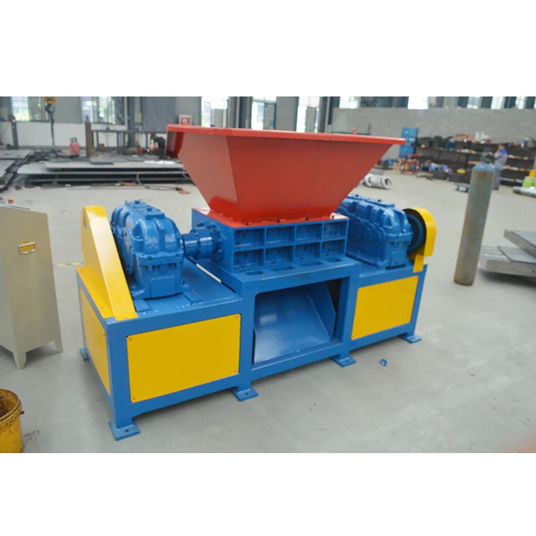 Двухвальный промышленный измельчитель бумажных книг, картонных сердечников, лидер продаж