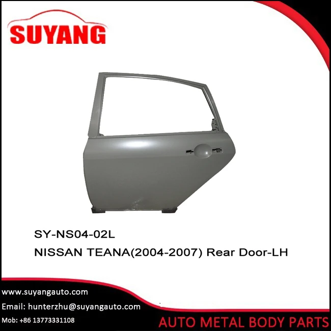 Задняя дверь для Nissan Teana 2004- 2007 кузовые запчасти автомобиля