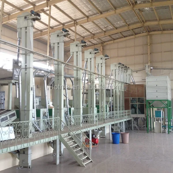 
70-80 t/day Complete Rice Milling Plant 