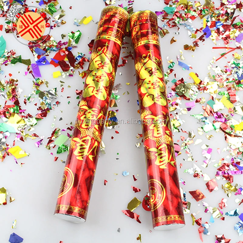 Toy Firework30cm Rose Petal Party Popper and Firecrackers