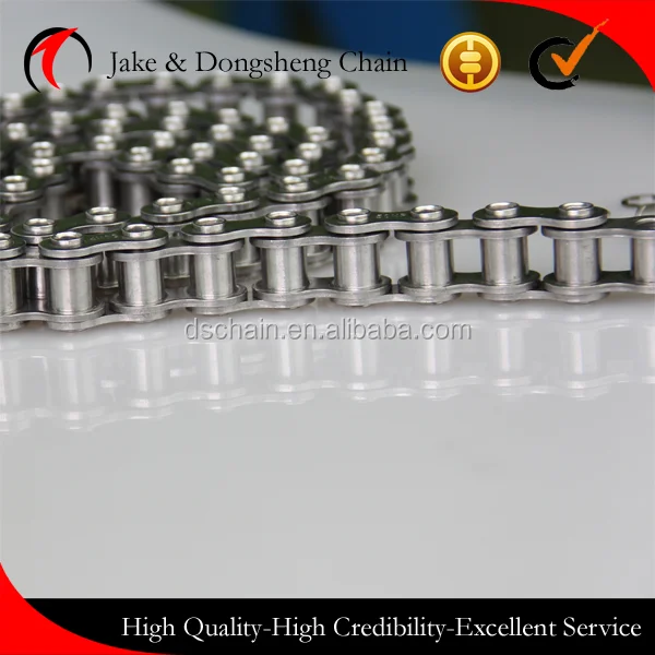 60SS china manufacturer ISO standard food grade conveyor parts stainless roller chain