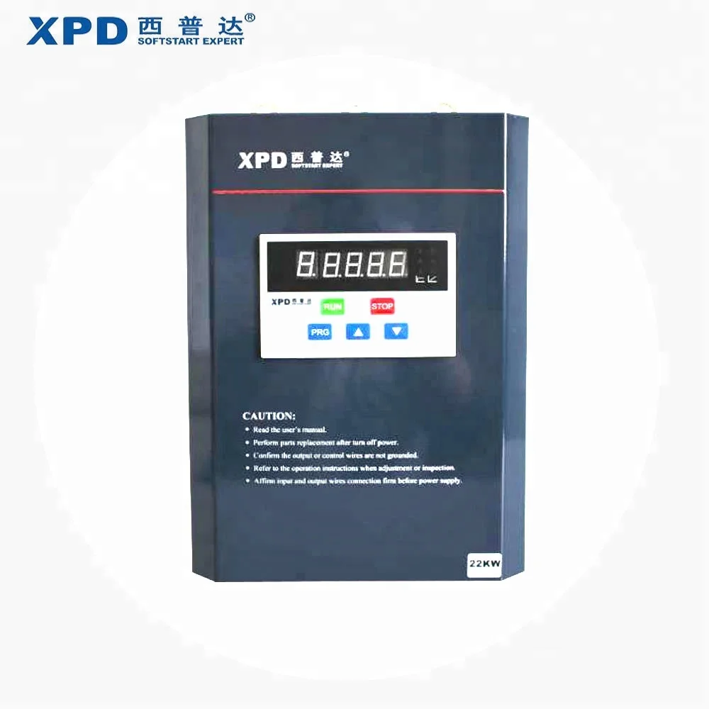 Soft starter for air compressor 3 HP/5 HP/7.5 HP/10HP/20HP/100HP Frequency Built in Bypass Motor 3 phase 50HZ 60HZ soft start