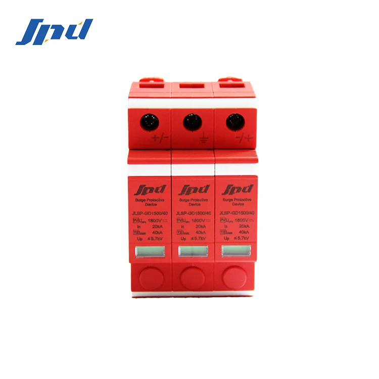 4 Pole 1500V lightning protection Surge Protector Device Suppressor for Solar PV System