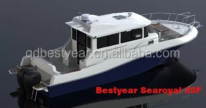 2015 bestyear searoyal 35f fishing boat