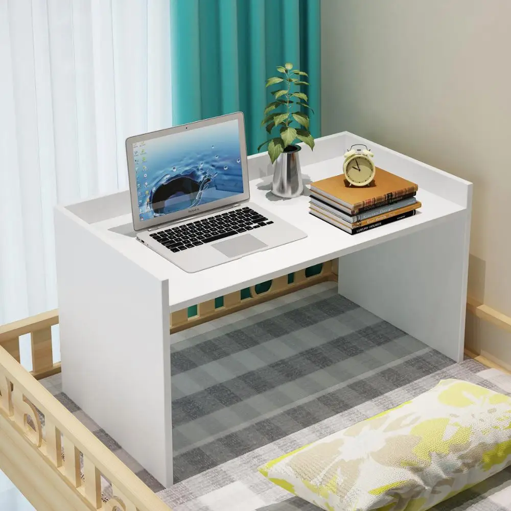 
Wooden gaming computer desk table / laptop table on the bed 