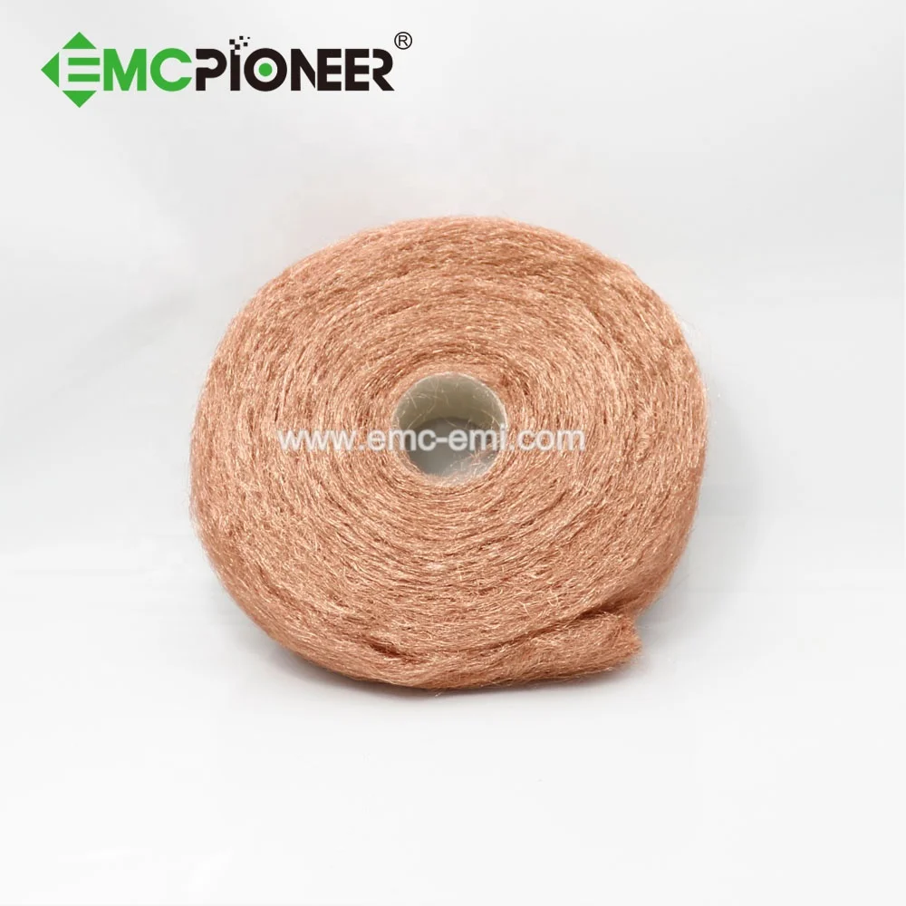 Медная шерсть диаметром провода 0,07-0,08 мм для экранирования комнаты