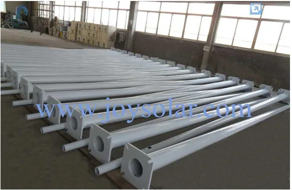 2015 hot sale galvanized pole for light price