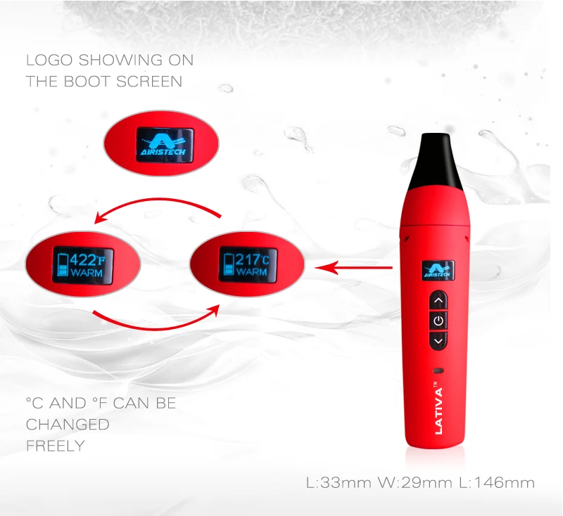 
Dry Herb Vape Pen for luxcig Lativa, malaysia e cig dry herb vapor 