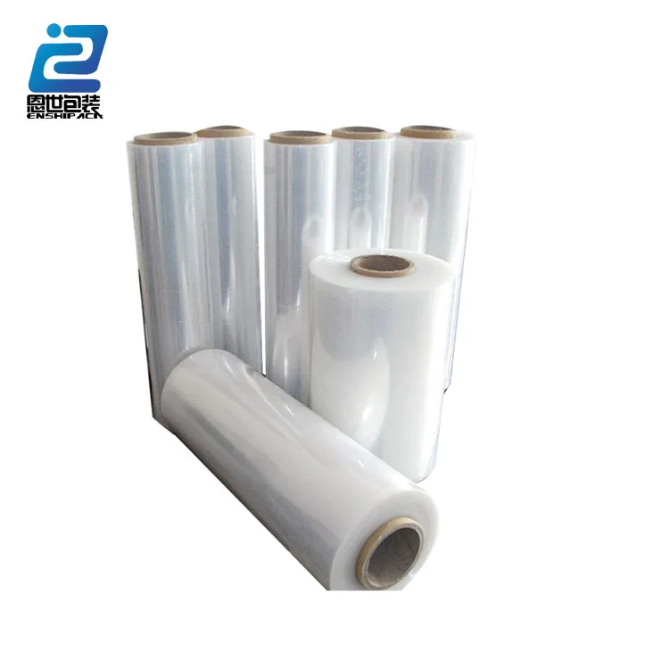 China hand and machine 100% new row material pallet LLDPE plastic stretch film/wrapping film
