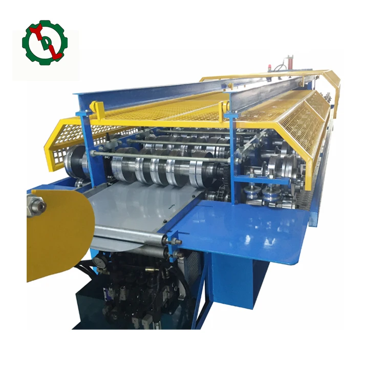 Высокое качество 65 мм стационарный шов листовой металл кровельная машина