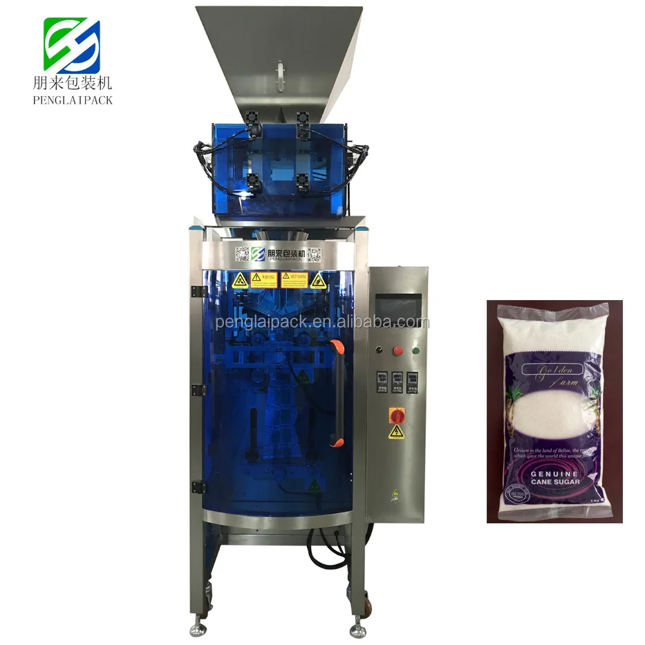 Newly Designed Vertical Vacuum Packing Machine Automatic Making Machine Bagging and Pack Brick Vacuum Packing Machine for Rice