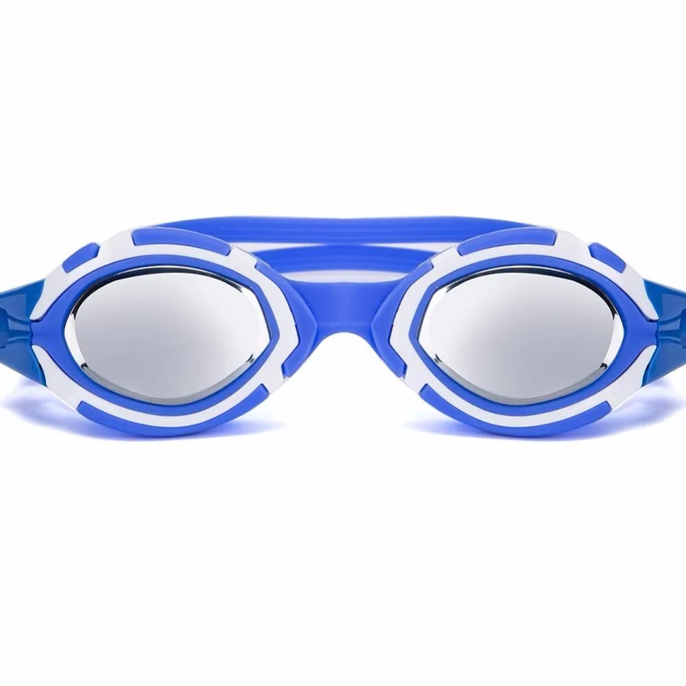 waterproof anti fog mirrored swimming goggles