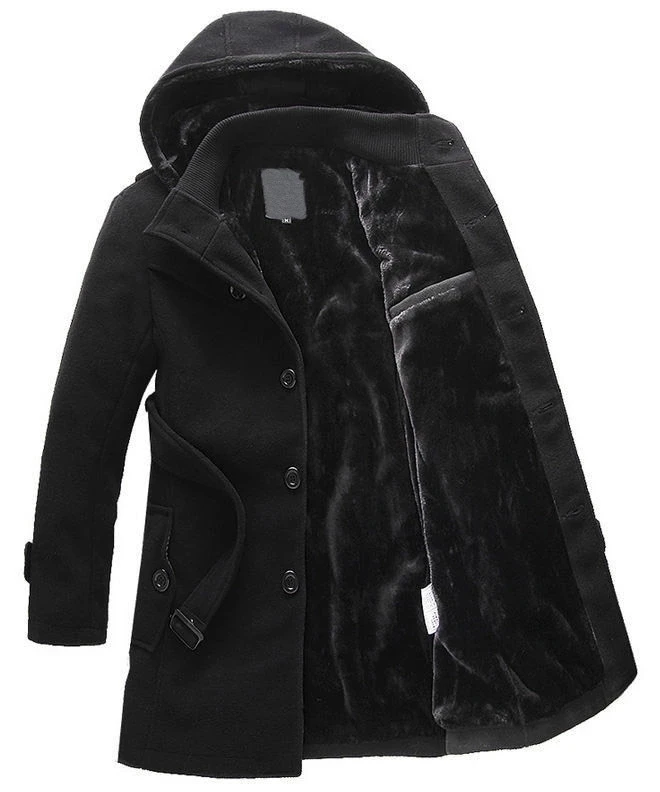 Men Winter Jacket with Hood Winter Cacket Coat Custom